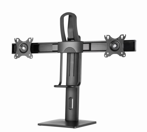 GEMBIRD STOJAK BIURKOWY NA DWA MONITORY Z REGULACJĄ WYSOKOŚCI 17-27, VESA 100X100MM, DO 6 KG GEMBIRD STOJAK BIURKOWY NA DWA MONITORY Z REGULACJĄ WYSOKOŚCI 17-27, VESA 100X100MM, DO 6 KG