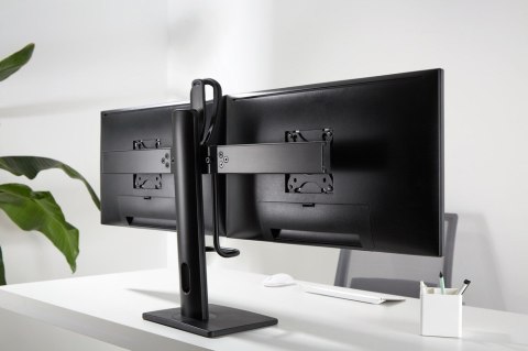 GEMBIRD STOJAK BIURKOWY NA DWA MONITORY Z REGULACJĄ WYSOKOŚCI 17-27, VESA 100X100MM, DO 6 KG GEMBIRD STOJAK BIURKOWY NA DWA MONITORY Z REGULACJĄ WYSOKOŚCI 17-27, VESA 100X100MM, DO 6 KG