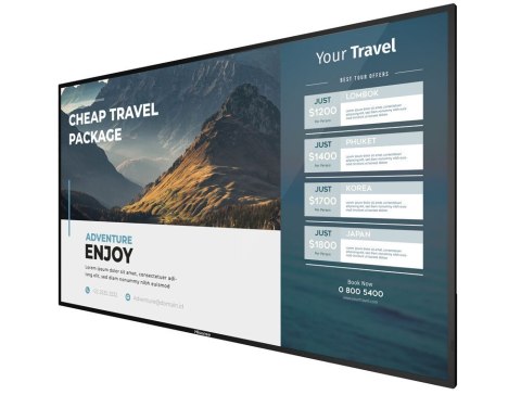 Hisense Display Monitor - Monitor profesjonalny UHD/500nit/7*16 75B4E30T Hisense Display Monitor - Monitor profesjonalny UHD/500nit/7*16 75B4E30T