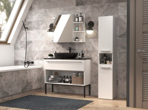 Szafka łazienkowa NEL I 31x30xH174 biel mat Szafka łazienkowa NEL I 31x30xH174 biel mat