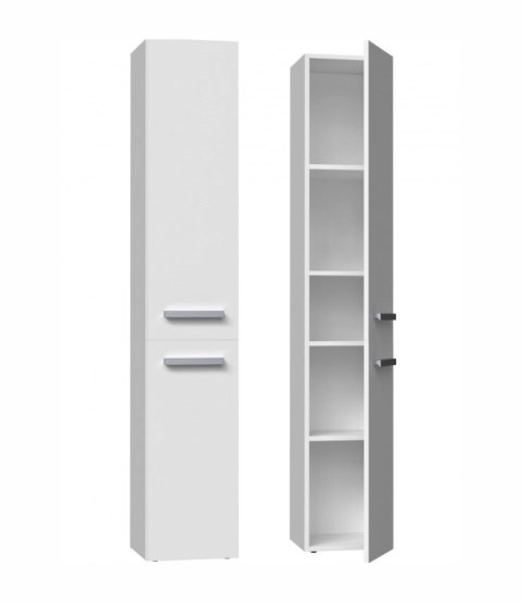 Szafka łazienkowa NEL II 31x30xH174 biel mat Szafka łazienkowa NEL II 31x30xH174 biel mat