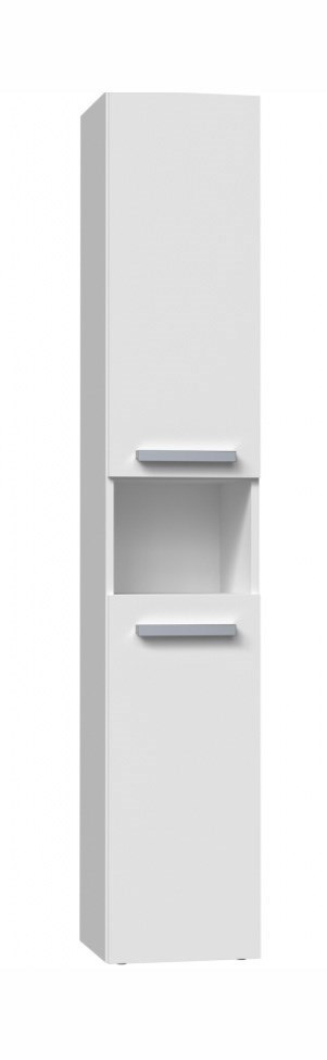 Szafka łazienkowa NEL III 31x30xH174 biel mat Szafka łazienkowa NEL III 31x30xH174 biel mat