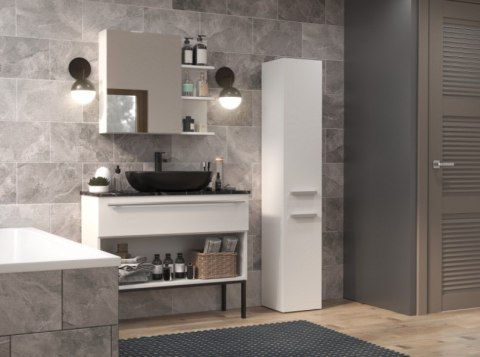 Szafka łazienkowa NEL IV 31x30xH174 biel mat Szafka łazienkowa NEL IV 31x30xH174 biel mat