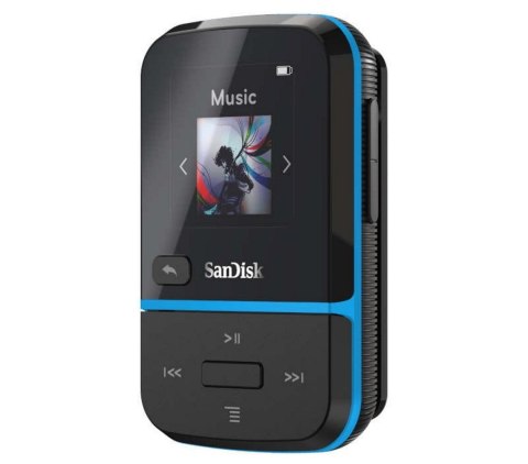 SANDISK MP3 CLIP SPORT GO 32GB Niebieski SANDISK MP3 CLIP SPORT GO 32GB Niebieski