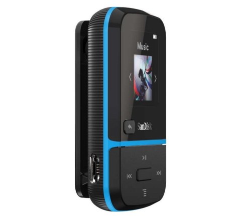 SANDISK MP3 CLIP SPORT GO 32GB Niebieski SANDISK MP3 CLIP SPORT GO 32GB Niebieski