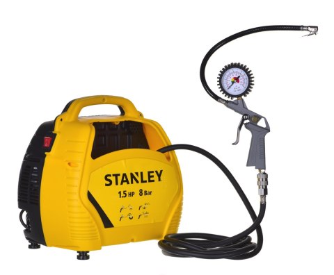 Sprężarka bezolejowa AIR KIT OL 1,1KW 8 BAR STANLEY Sprężarka bezolejowa AIR KIT OL 1,1KW 8 BAR STANLEY