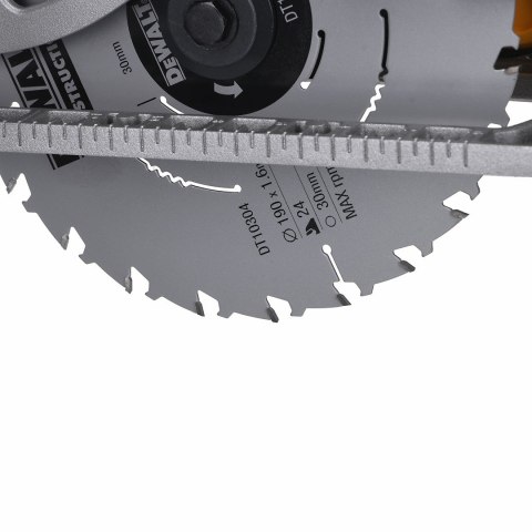Piła tarczowa DeWalt DWE576K (1600W; 190mm) Piła tarczowa DeWalt DWE576K (1600W; 190mm)