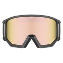 Gogle Uvex athletic CV czarny matowy SL/rose-orange