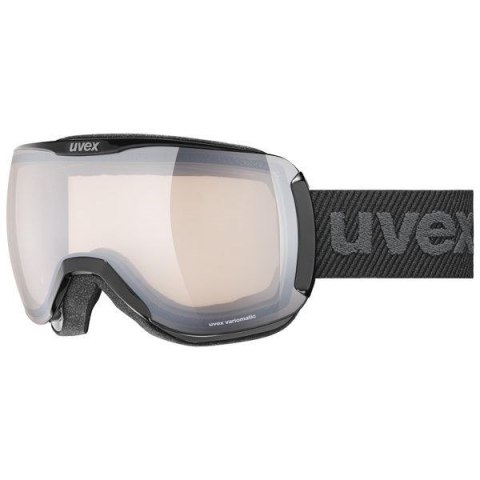 Gogle Uvex downhill 2100 V czarny błyszczący DL/silver-clear Gogle Uvex downhill 2100 V czarny błyszczący DL/silver-clear
