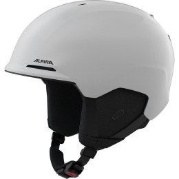 Kask zimowy ALPINA BRIX white-metallic gloss 55-59