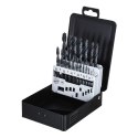 Wiertła do metalu 1-10mm HSS-R komplet 19szt 4932352468 MILWAUKEE