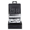 Wiertła do metalu 1-10mm HSS-R komplet 19szt 4932352468 MILWAUKEE