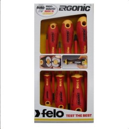 Zestaw 6 wkrętaków FELO - Ergonic VDE