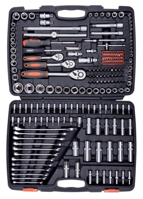 Zestaw kluczy 216el 1 1/2"/3/8"/1/4"T58691 STHOR Zestaw kluczy 216el 1 1/2"/3/8"/1/4"T58691 STHOR