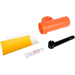 Deska Sup dmuchana Enero 135 kg 300 x 76 x 15 cm biało-niebieska 1034058