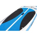 Deska Sup dmuchana Enero 135 kg 300 x 76 x 15 cm biało-niebieska 1034058
