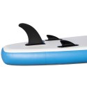 Deska Sup dmuchana Enero 135 kg 300 x 76 x 15 cm biało-niebieska 1034058