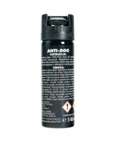 Gaz pieprzowy ANTI-DOG chmura 63ml (1415) TW 1000 Gaz pieprzowy ANTI-DOG chmura 63ml (1415) TW 1000