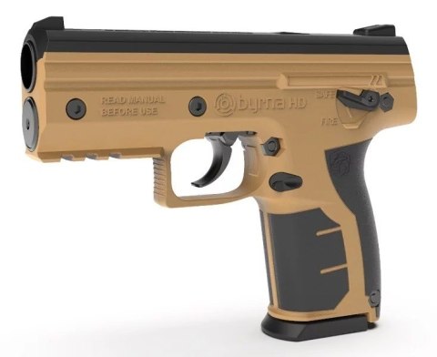 Pistolet na kule gumowe i pieprzowe BYRNA HD TAN kal.68 CO2 8g zestaw Pistolet na kule gumowe i pieprzowe BYRNA HD TAN kal.68 CO2 8g zestaw