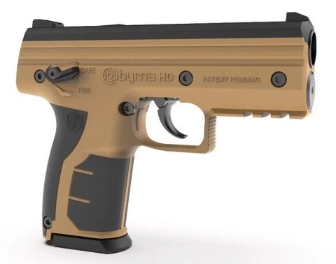 Pistolet na kule gumowe i pieprzowe BYRNA HD TAN kal.68 CO2 8g zestaw Pistolet na kule gumowe i pieprzowe BYRNA HD TAN kal.68 CO2 8g zestaw