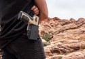 Pistolet na kule gumowe i pieprzowe BYRNA HD TAN kal.68 CO2 8g zestaw