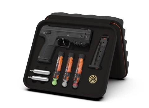 Pistolet na kule gumowe i pieprzowe BYRNA SD XL BLACK k.68 CO2-12g zestaw (SX68300-BLK-XL) Pistolet na kule gumowe i pieprzowe BYRNA SD XL BLACK k.68 CO2-12g zestaw (SX68300-BLK-XL)