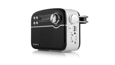 Przenośny odbiornik radiowy REAL-EL X-545 Przenośny odbiornik radiowy REAL-EL X-545