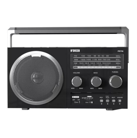 Radio przenośne Noveen PR750 Black Radio przenośne Noveen PR750 Black