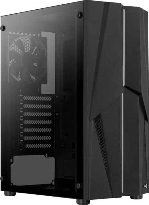Obudowa AEROCOOL PGS MECHA-G-BK-v1 RGB czarna Obudowa AEROCOOL PGS MECHA-G-BK-v1 RGB czarna