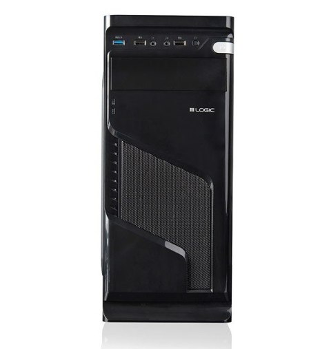 Obudowa LOGIC K1 AT-K001-10-0000000-0002 (ATX; kolor czarny) Obudowa LOGIC K1 AT-K001-10-0000000-0002 (ATX; kolor czarny)