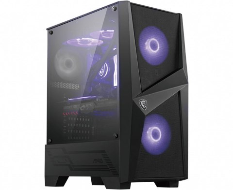 Obudowa MSI MAG FORGE 100R (ATX, Mini ATX, Mini ITX; kolor czarny)