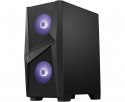 Obudowa MSI MAG FORGE 100R (ATX, Mini ATX, Mini ITX; kolor czarny)