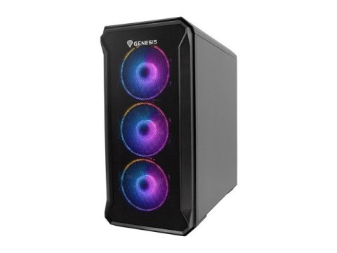 Obudowa NATEC Genesis Irid 503 ARGB NPC-1559 (Micro ATX, Mini ITX; kolor czarny) Obudowa NATEC Genesis Irid 503 ARGB NPC-1559 (Micro ATX, Mini ITX; kolor czarny)