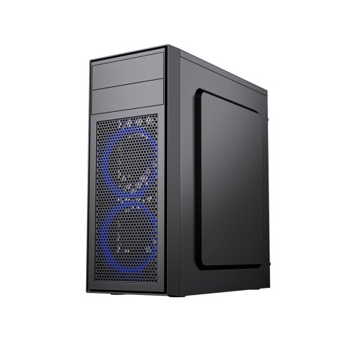 GEMBIRD OBUDOWA FORNAX M100B MIDI-TOWER (2X USB 2.0, 1X USB 3.0, HD AUDIO) , NIEBIESKIE PODŚWIETLENIE,CZARNA GEMBIRD OBUDOWA FORNAX M100B MIDI-TOWER (2X USB 2.0, 1X USB 3.0, HD AUDIO) , NIEBIESKIE PODŚWIETLENIE,CZARNA