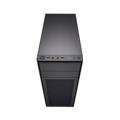 GEMBIRD OBUDOWA FORNAX M100B MIDI-TOWER (2X USB 2.0, 1X USB 3.0, HD AUDIO) , NIEBIESKIE PODŚWIETLENIE,CZARNA GEMBIRD OBUDOWA FORNAX M100B MIDI-TOWER (2X USB 2.0, 1X USB 3.0, HD AUDIO) , NIEBIESKIE PODŚWIETLENIE,CZARNA