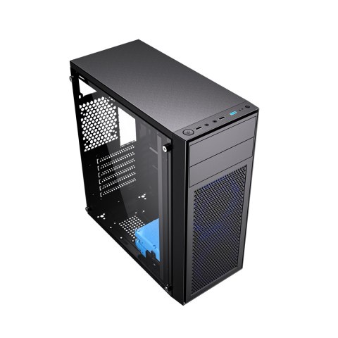GEMBIRD OBUDOWA FORNAX M100B MIDI-TOWER (2X USB 2.0, 1X USB 3.0, HD AUDIO) , NIEBIESKIE PODŚWIETLENIE,CZARNA GEMBIRD OBUDOWA FORNAX M100B MIDI-TOWER (2X USB 2.0, 1X USB 3.0, HD AUDIO) , NIEBIESKIE PODŚWIETLENIE,CZARNA
