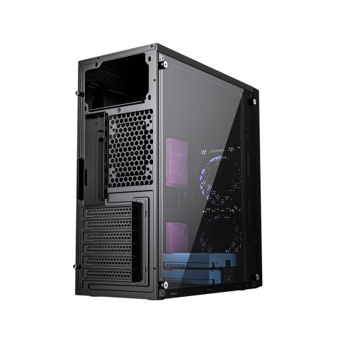 GEMBIRD OBUDOWA FORNAX M100B MIDI-TOWER (2X USB 2.0, 1X USB 3.0, HD AUDIO) , NIEBIESKIE PODŚWIETLENIE,CZARNA GEMBIRD OBUDOWA FORNAX M100B MIDI-TOWER (2X USB 2.0, 1X USB 3.0, HD AUDIO) , NIEBIESKIE PODŚWIETLENIE,CZARNA