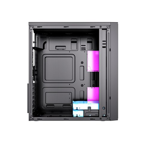 GEMBIRD OBUDOWA FORNAX M100B MIDI-TOWER (2X USB 2.0, 1X USB 3.0, HD AUDIO) , NIEBIESKIE PODŚWIETLENIE,CZARNA GEMBIRD OBUDOWA FORNAX M100B MIDI-TOWER (2X USB 2.0, 1X USB 3.0, HD AUDIO) , NIEBIESKIE PODŚWIETLENIE,CZARNA