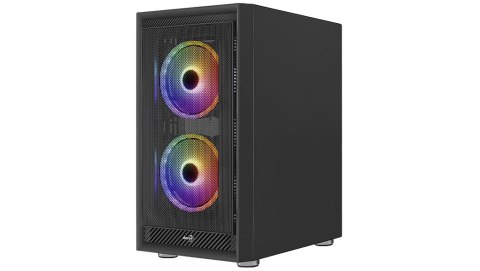 Obudowa AEROCOOL PGS GRAPHITE-G-BK-v2 FRGB czarna Obudowa AEROCOOL PGS GRAPHITE-G-BK-v2 FRGB czarna