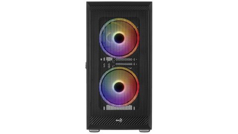Obudowa AEROCOOL PGS GRAPHITE-G-BK-v2 FRGB czarna Obudowa AEROCOOL PGS GRAPHITE-G-BK-v2 FRGB czarna
