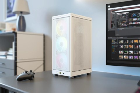 Obudowa Corsair iCUE 2000D RGB AIRFLOW White Obudowa Corsair iCUE 2000D RGB AIRFLOW White
