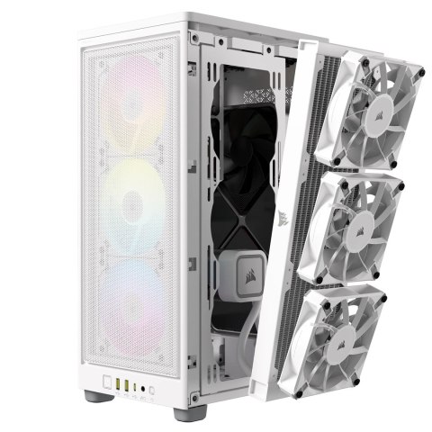 Obudowa Corsair iCUE 2000D RGB AIRFLOW White Obudowa Corsair iCUE 2000D RGB AIRFLOW White