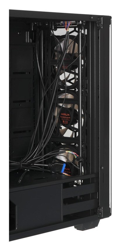 Obudowa KRUX Leda Black Obudowa KRUX Leda Black