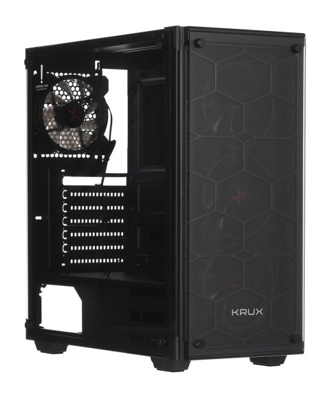 Obudowa KRUX Leda Black Obudowa KRUX Leda Black