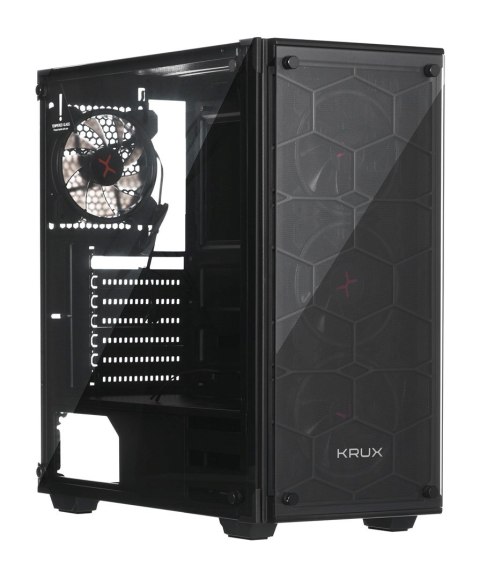Obudowa KRUX Leda Black Obudowa KRUX Leda Black
