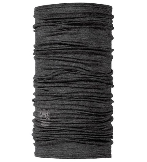 BUFF Chusta wielofunkcyjna MERINO LIGHTWEIGHT dla dorosłych SOLID GREY BUFF Chusta wielofunkcyjna MERINO LIGHTWEIGHT dla dorosłych SOLID GREY