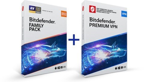 Bitdefender Family Pack + VPN 10U/1Y Bitdefender Family Pack + VPN 10U/1Y