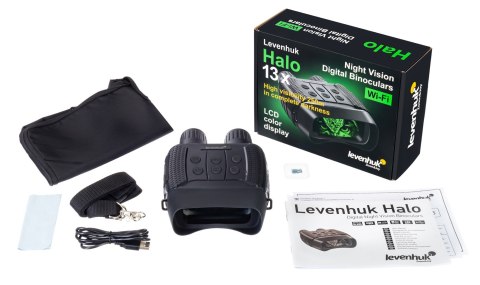 Cyfrowa Lornetka Noktowizyjna LEVENHUK Halo 13x Wi-Fi Cyfrowa Lornetka Noktowizyjna LEVENHUK Halo 13x Wi-Fi