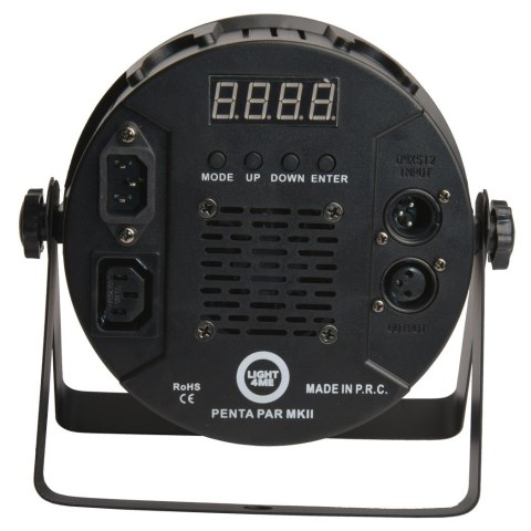 LIGHT4ME PENTA PAR 8x12W MKII RGBWA - LED slim LIGHT4ME PENTA PAR 8x12W MKII RGBWA - LED slim