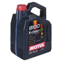 Motul 8100 X-Clean EFE C2/C3 5W30 5L 505.01 + etykieta serwisowa